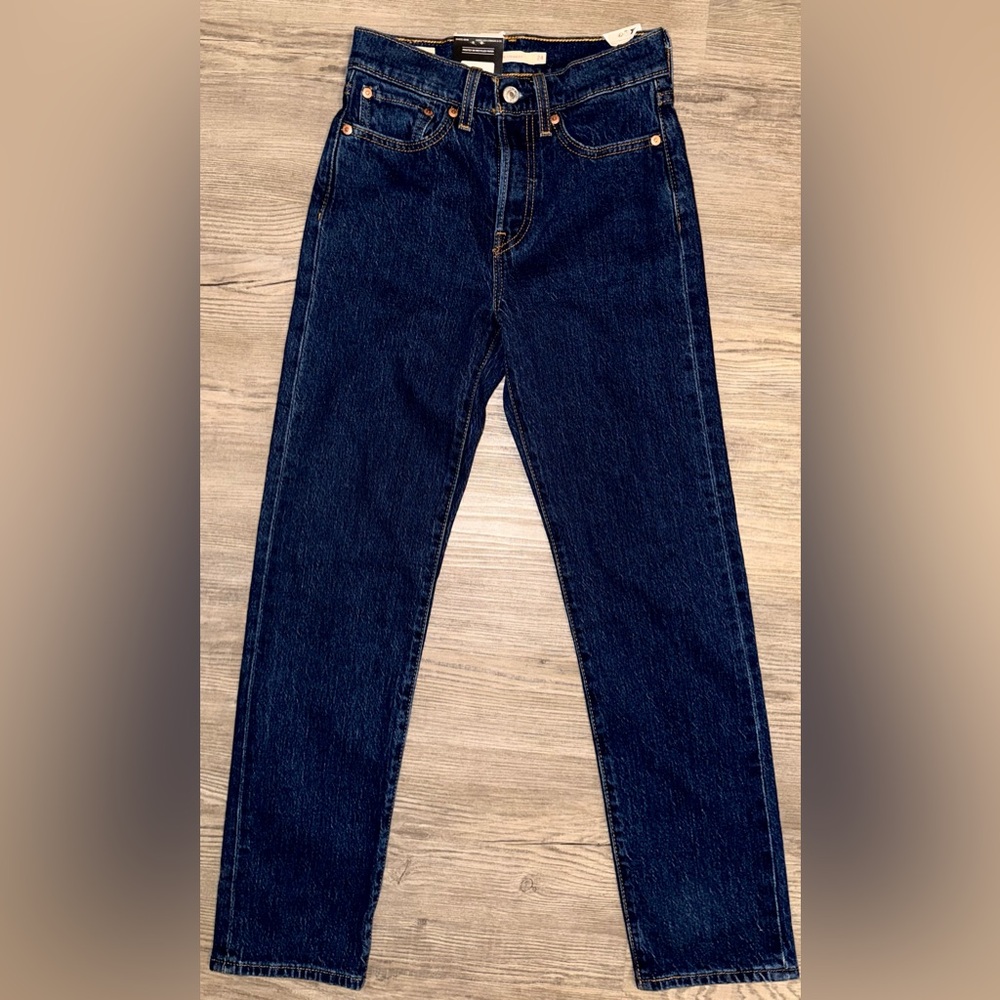 Levi's Straight Leg Jeans - Dark Blue